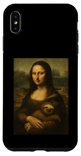 Mona Lisa Faultier, lustig, Kunst, cooler Stil Hülle für iPhone XS Max Mona Lisa Faultier, lustig, Kunst, cooler Stil Hülle für iPhone XS Max von Mix Web Shop - Mona Lisa