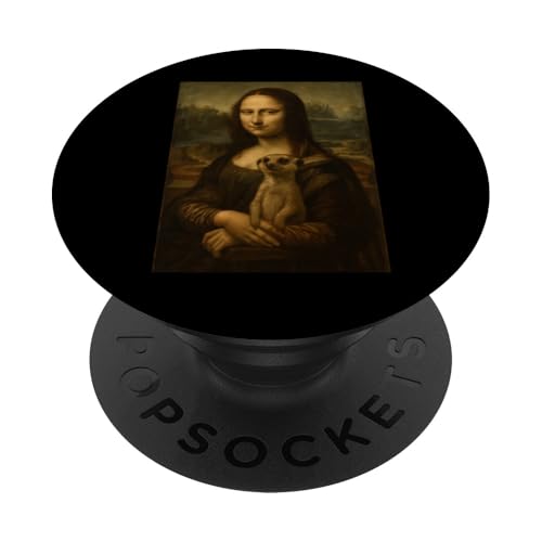 Mona Lisa mit Erdmännchen Malerei Ästhetischer Spaß PopSockets Klebender PopGrip Mona Lisa mit Erdmännchen Malerei Ästhetischer Spaß PopSockets Klebender PopGrip von Mix Web Shop - Mona Lisa
