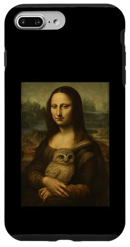 Mona Lisa mit Eule - Renaissance Art Parodie Hülle für iPhone 7 Plus/8 Plus Mona Lisa mit Eule - Renaissance Art Parodie Hülle für iPhone 7 Plus/8 Plus von Mix Web Shop - Mona Lisa