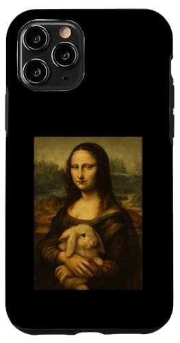 Mona Lisa mit Kaninchen - Lustiger Kunstgeschichtsklassiker Hülle für iPhone 11 Pro Mona Lisa mit Kaninchen - Lustiger Kunstgeschichtsklassiker Hülle für iPhone 11 Pro von Mix Web Shop - Mona Lisa
