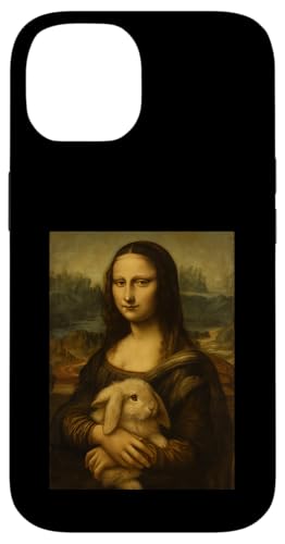 Mona Lisa mit Kaninchen - Lustiger Kunstgeschichtsklassiker Hülle für iPhone 14 Mona Lisa mit Kaninchen - Lustiger Kunstgeschichtsklassiker Hülle für iPhone 14 von Mix Web Shop - Mona Lisa