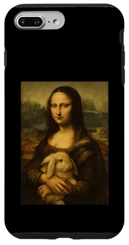 Mona Lisa mit Kaninchen - Lustiger Kunstgeschichtsklassiker Hülle für iPhone 7 Plus/8 Plus Mona Lisa mit Kaninchen - Lustiger Kunstgeschichtsklassiker Hülle für iPhone 7 Plus/8 Plus von Mix Web Shop - Mona Lisa