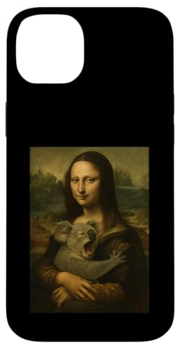 Mona Lisa mit Koalabär, humorvolle Kunst, Hülle für iPhone 14 Plus Mona Lisa mit Koalabär, humorvolle Kunst, Hülle für iPhone 14 Plus von Mix Web Shop - Mona Lisa