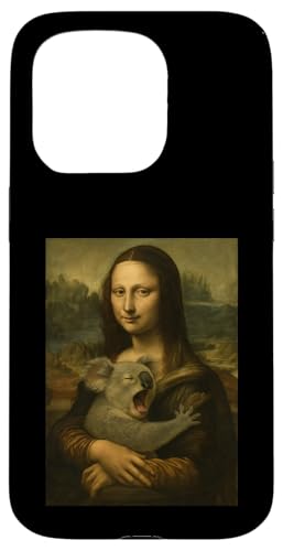 Mona Lisa mit Koalabär, humorvolle Kunst, Hülle für iPhone 15 Pro Mona Lisa mit Koalabär, humorvolle Kunst, Hülle für iPhone 15 Pro von Mix Web Shop - Mona Lisa