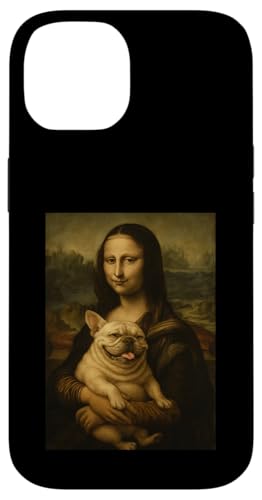 Mona Lisa und Bulldog - Renaissance Art Parodie Hülle für iPhone 14 Mona Lisa und Bulldog - Renaissance Art Parodie Hülle für iPhone 14 von Mix Web Shop - Mona Lisa