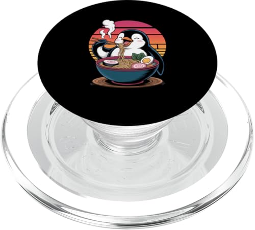 Entzückender Kawaii-Pinguin genießt japanische Ramen-Nudeln PopSockets PopGrip für MagSafe Entzückender Kawaii-Pinguin genießt japanische Ramen-Nudeln PopSockets PopGrip für MagSafe von Mix Web Shop - Ramen