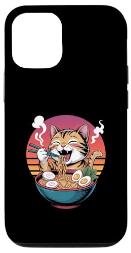 Kawaii Katze frisst japanische Ramen-Nudeln Hülle für iPhone 12/12 Pro Kawaii Katze frisst japanische Ramen-Nudeln Hülle für iPhone 12/12 Pro von Mix Web Shop - Ramen