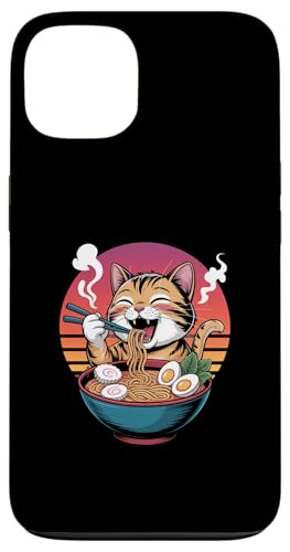 Kawaii Katze frisst japanische Ramen-Nudeln Hülle für iPhone 13 Kawaii Katze frisst japanische Ramen-Nudeln Hülle für iPhone 13 von Mix Web Shop - Ramen
