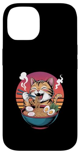 Kawaii Katze frisst japanische Ramen-Nudeln Hülle für iPhone 14 Kawaii Katze frisst japanische Ramen-Nudeln Hülle für iPhone 14 von Mix Web Shop - Ramen