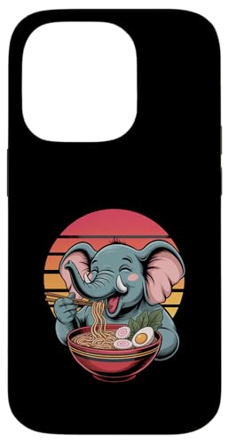 Kawaii Netter Elefant isst japanische Ramen-Nudeln Hülle für iPhone 14 Pro Kawaii Netter Elefant isst japanische Ramen-Nudeln Hülle für iPhone 14 Pro von Mix Web Shop - Ramen