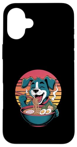Kawaii Süßer japanischer Nudel-Ramen-Hund Hülle für iPhone 16 Plus Kawaii Süßer japanischer Nudel-Ramen-Hund Hülle für iPhone 16 Plus von Mix Web Shop - Ramen