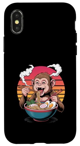 Niedlicher Kawaii-Affe genießt japanische Ramen-Nudeln Hülle für iPhone X/XS Niedlicher Kawaii-Affe genießt japanische Ramen-Nudeln Hülle für iPhone X/XS von Mix Web Shop - Ramen