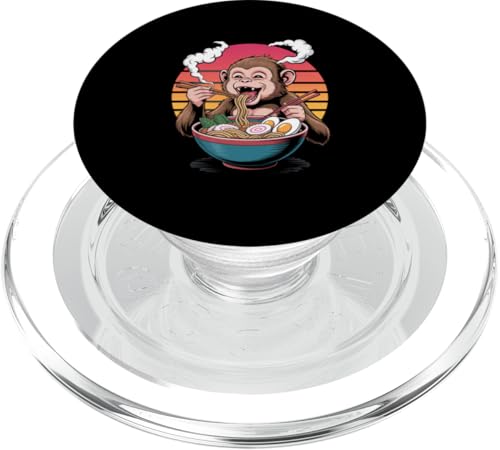 Niedlicher Kawaii-Affe genießt japanische Ramen-Nudeln PopSockets PopGrip für MagSafe Niedlicher Kawaii-Affe genießt japanische Ramen-Nudeln PopSockets PopGrip für MagSafe von Mix Web Shop - Ramen