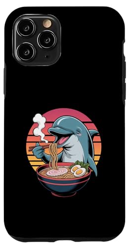 Niedlicher Kawaii-Delfin isst Ramen japanische Nudeln Hülle für iPhone 11 Pro Niedlicher Kawaii-Delfin isst Ramen japanische Nudeln Hülle für iPhone 11 Pro von Mix Web Shop - Ramen