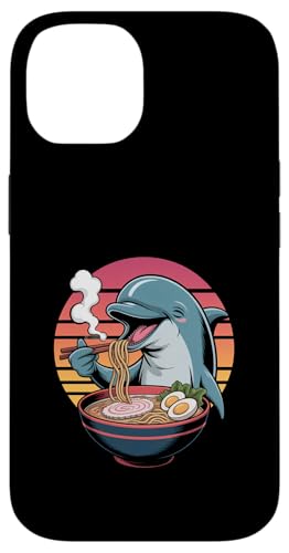 Niedlicher Kawaii-Delfin isst Ramen japanische Nudeln Hülle für iPhone 14 Niedlicher Kawaii-Delfin isst Ramen japanische Nudeln Hülle für iPhone 14 von Mix Web Shop - Ramen
