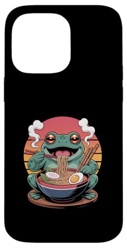 Niedlicher Kawaii-Frosch, der japanische Ramen-Nudeln isst Hülle für iPhone 14 Pro Max Niedlicher Kawaii-Frosch, der japanische Ramen-Nudeln isst Hülle für iPhone 14 Pro Max von Mix Web Shop - Ramen