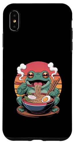 Niedlicher Kawaii-Frosch, der japanische Ramen-Nudeln isst Hülle für iPhone XS Max Niedlicher Kawaii-Frosch, der japanische Ramen-Nudeln isst Hülle für iPhone XS Max von Mix Web Shop - Ramen
