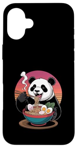 Niedlicher japanischer Panda, der Ramen-Nudeln isst Hülle für iPhone 16 Plus Niedlicher japanischer Panda, der Ramen-Nudeln isst Hülle für iPhone 16 Plus von Mix Web Shop - Ramen