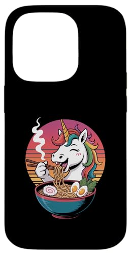 Niedliches Kawaii-Einhorn isst japanische Ramen-Nudeln Hülle für iPhone 14 Pro Niedliches Kawaii-Einhorn isst japanische Ramen-Nudeln Hülle für iPhone 14 Pro von Mix Web Shop - Ramen
