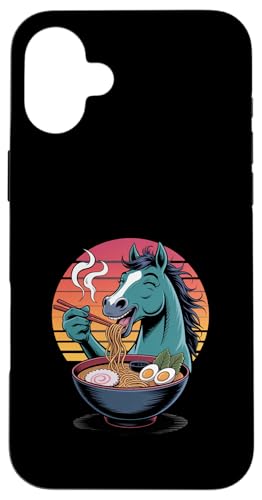 Niedliches Kawaii-Pferd genießt japanische Ramen-Nudeln Hülle für iPhone 16 Plus Niedliches Kawaii-Pferd genießt japanische Ramen-Nudeln Hülle für iPhone 16 Plus von Mix Web Shop - Ramen