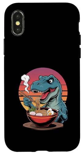 T-Rex Dinosaurier genießen japanische Ramen Nudeln Kawaii Hülle für iPhone X/XS T-Rex Dinosaurier genießen japanische Ramen Nudeln Kawaii Hülle für iPhone X/XS von Mix Web Shop - Ramen