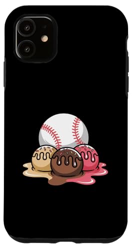Baseball Drip Ice Cream Streusel Dripping Sports Hülle für iPhone 11 Baseball Drip Ice Cream Streusel Dripping Sports Hülle für iPhone 11 von Mix Web Shop - Sports Drip
