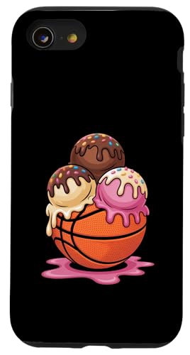 Baseketball Drip Ice Cream Streusel Dripping Sports Hülle für iPhone SE (2020) / 7 / 8 von Mix Web Shop - Sports Drip