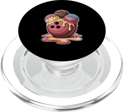 Bowling Drip Ice Cream Streusel Dripping Sports PopSockets PopGrip für MagSafe Bowling Drip Ice Cream Streusel Dripping Sports PopSockets PopGrip für MagSafe von Mix Web Shop - Sports Drip