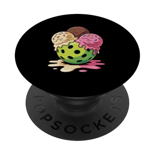 Pickeball Drip Ice Cream Streusel Dripping Sports PopSockets Klebender PopGrip Pickeball Drip Ice Cream Streusel Dripping Sports PopSockets Klebender PopGrip von Mix Web Shop - Sports Drip