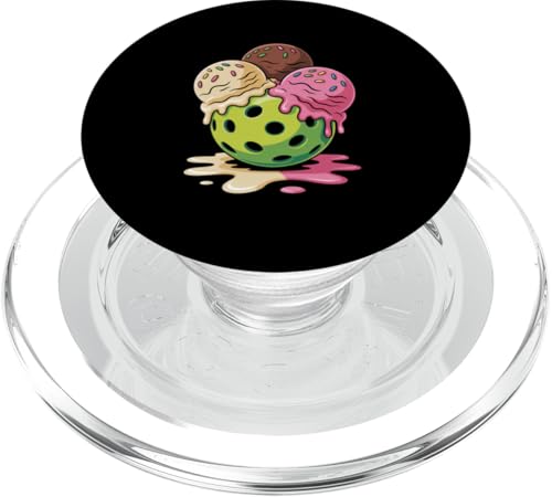 Pickeball Drip Ice Cream Streusel Dripping Sports PopSockets PopGrip für MagSafe Pickeball Drip Ice Cream Streusel Dripping Sports PopSockets PopGrip für MagSafe von Mix Web Shop - Sports Drip