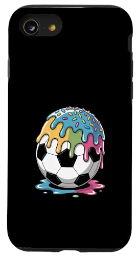 Soccer Drip Ice Cream Streusel Dripping Sports Hülle für iPhone SE (2020) / 7 / 8 von Mix Web Shop - Sports Drip