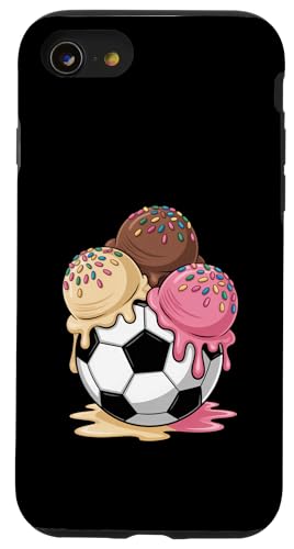 Soccer Drip Ice Cream Streusel Dripping Sports Hülle für iPhone SE (2020) / 7 / 8 von Mix Web Shop - Sports Drip