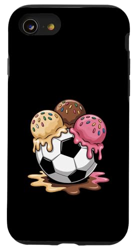 Soccer Drip Ice Cream Streusel Dripping Sports Hülle für iPhone SE (2020) / 7 / 8 von Mix Web Shop - Sports Drip
