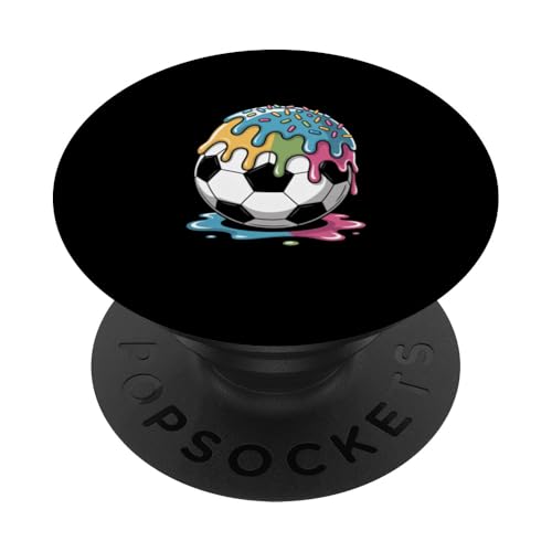 Soccer Drip Ice Cream Streusel Dripping Sports PopSockets Klebender PopGrip Soccer Drip Ice Cream Streusel Dripping Sports PopSockets Klebender PopGrip von Mix Web Shop - Sports Drip