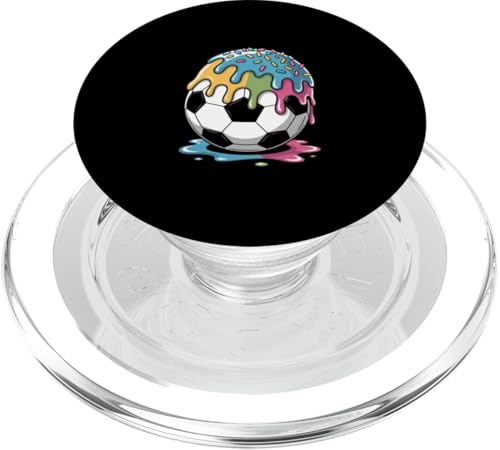 Soccer Drip Ice Cream Streusel Dripping Sports PopSockets PopGrip für MagSafe Soccer Drip Ice Cream Streusel Dripping Sports PopSockets PopGrip für MagSafe von Mix Web Shop - Sports Drip