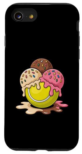 Tennis Drip Ice Cream Streusel Dripping Sports Hülle für iPhone SE (2020) / 7 / 8 von Mix Web Shop - Sports Drip