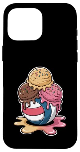 Volleyball Drip Ice Cream Streusel Tropfsport Hülle für iPhone 16 Pro Max Volleyball Drip Ice Cream Streusel Tropfsport Hülle für iPhone 16 Pro Max von Mix Web Shop - Sports Drip