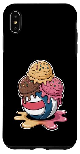 Volleyball Drip Ice Cream Streusel Tropfsport Hülle für iPhone XS Max Volleyball Drip Ice Cream Streusel Tropfsport Hülle für iPhone XS Max von Mix Web Shop - Sports Drip