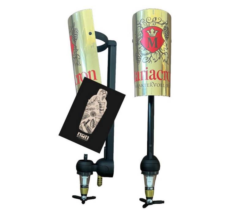 Mixcompany Mariacron Reklame Wandhalterung – Dosierer für 3L-Flaschen Wandhalterung von Mixcompany