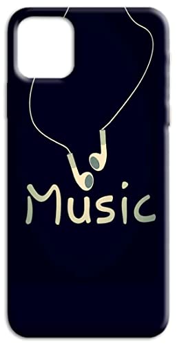 Mixroom - Schutzhülle Back Case aus weichem TPU Silikon für Motorola Edge 60 PRO Fantasie Musik und Kopfhörer N784 von Mixroom
