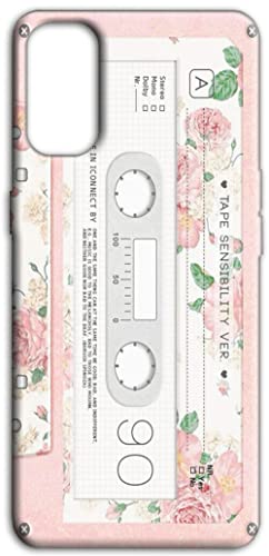 Mixroom - Schutzhülle Back Case aus weichem TPU Silikon für OPPO Reno 13 F 5G Muster Musikkassette Vintage Blumen M715 Mixroom - Schutzhülle Back Case aus weichem TPU Silikon für OPPO Reno 13 F 5G Muster Musikkassette Vintage Blumen M715 von Mixroom
