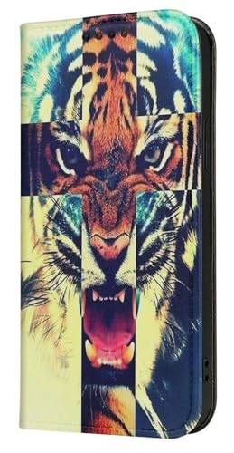 Mixroom - Schutzhülle Cover Case im Bookstyle für Huawei MATE 20 PRO mit Stand aus Kunstleder Magnetverschluss Brieftasche Innenteil aus weichem TPU Muster Tiger Kreuz 45 Mixroom - Schutzhülle Cover Case im Bookstyle für Huawei MATE 20 PRO mit Stand aus Kunstleder Magnetverschluss Brieftasche Innenteil aus weichem TPU Muster Tiger Kreuz 45 von Mixroom