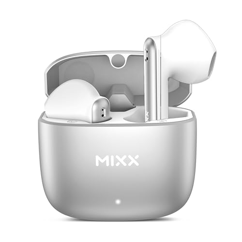 Mixx Audio - Streambuds Custom 2 Wireless Kopfhörer Weiß Silber Mixx Audio - Streambuds Custom 2 Wireless Kopfhörer Weiß Silber von Mixx Audio