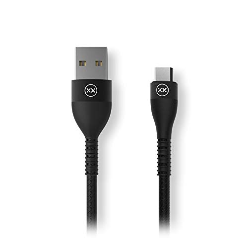 Mixx USB-A-Micro-Kabel, 1,2 m, Schwarz von Mixx