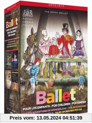 Ballette für Kinder [4 DVDs] von Miyako Yoshida