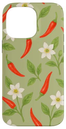 Chilli Flower Hülle für iPhone 14 Pro Max Chilli Flower Hülle für iPhone 14 Pro Max von Miyu Case Wave
