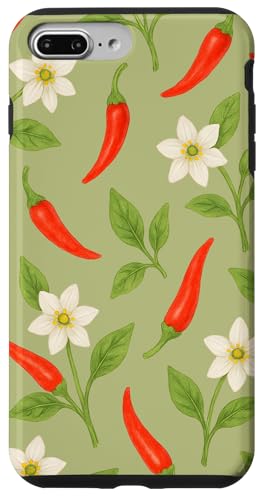 Chilli Flower Hülle für iPhone 7 Plus/8 Plus Chilli Flower Hülle für iPhone 7 Plus/8 Plus von Miyu Case Wave