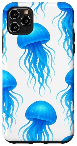 Cute Blue Jellyfish Hülle für iPhone 11 Pro Max Cute Blue Jellyfish Hülle für iPhone 11 Pro Max von Miyu Case Wave