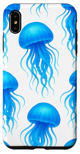 Cute Blue Jellyfish Hülle für iPhone XS Max Cute Blue Jellyfish Hülle für iPhone XS Max von Miyu Case Wave