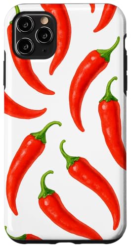 Cute Chilli Pepper Hülle für iPhone 11 Pro Max Cute Chilli Pepper Hülle für iPhone 11 Pro Max von Miyu Case Wave